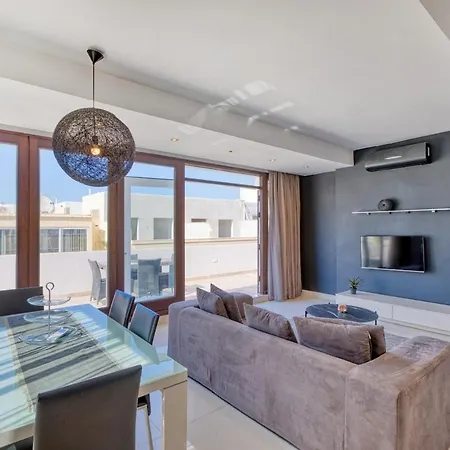 Lägenhet Modern Seaside Penthouse Jacuzzi Bbq Sun Deck *