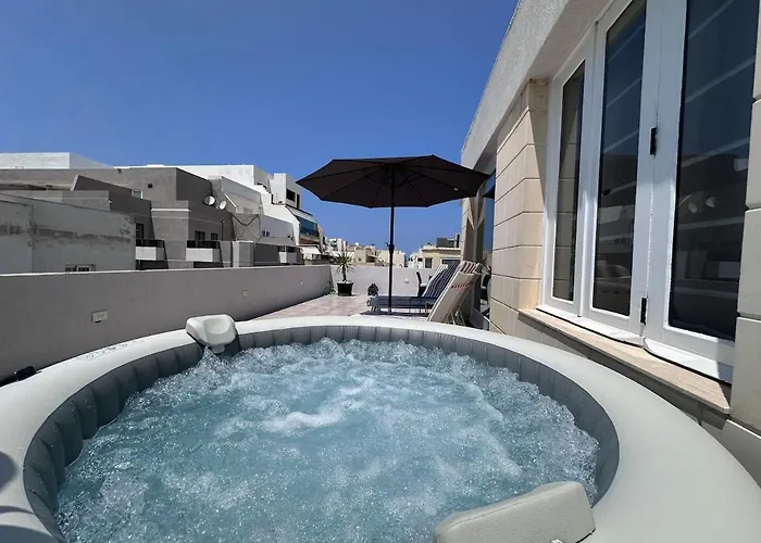 Apartamento Modern Seaside Penthouse Jacuzzi Bbq Sun Deck